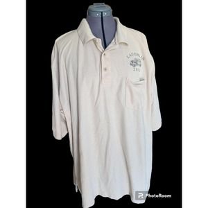 Laughlin 2012 Model A Run beige short sleeve polo shirt, 2XL